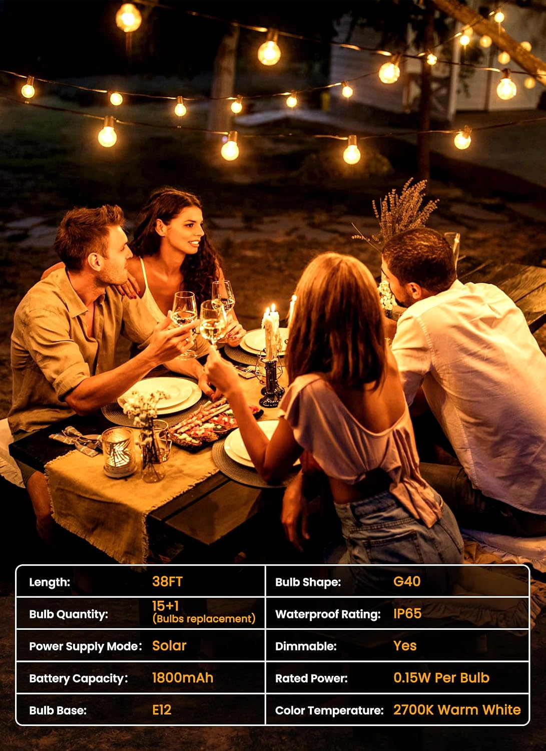 brightown-38ft-solar-powered-g40-16-led-bulbs-string-lights image 7