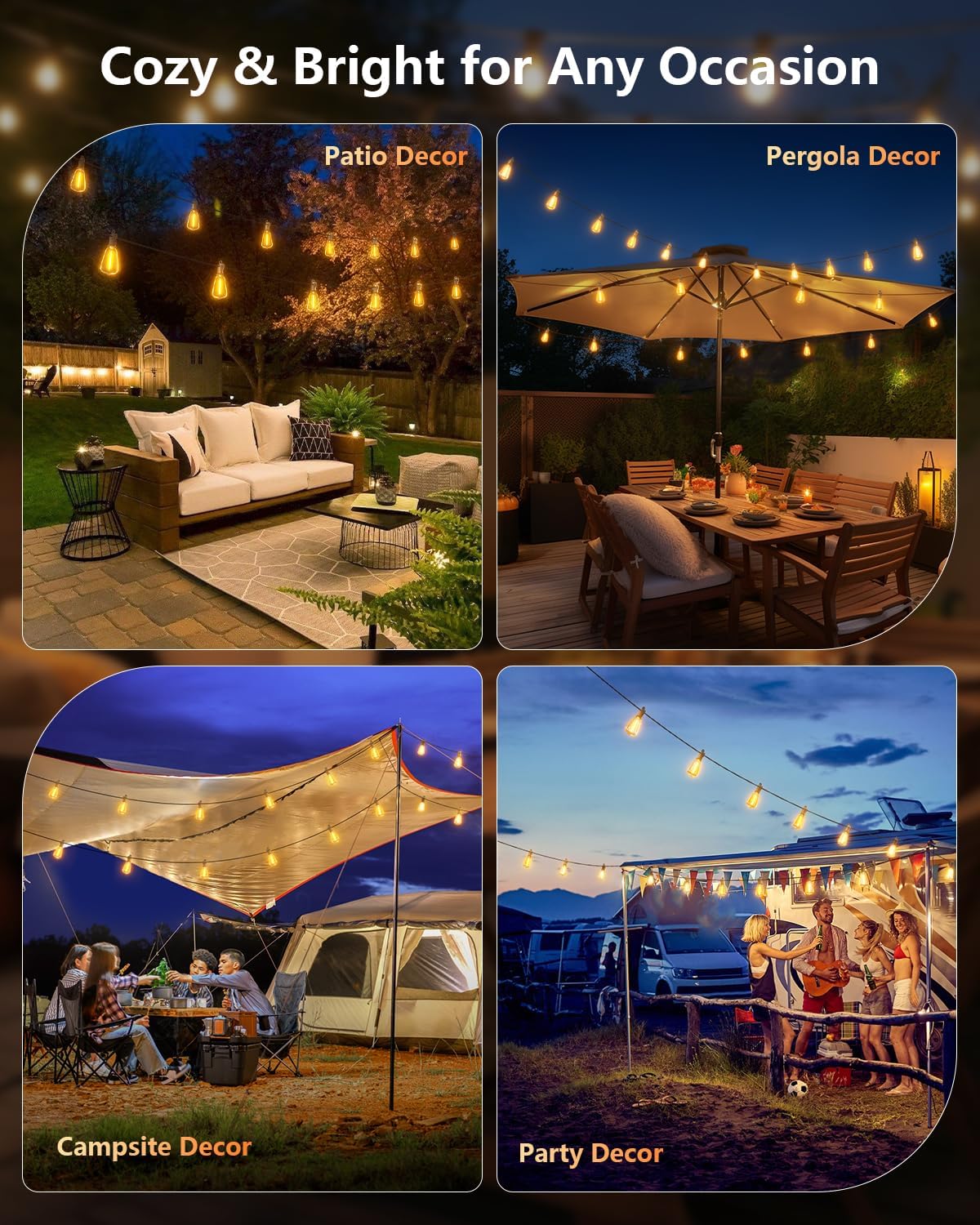 brightown-100ft-solar-string-lights-outdoor-waterproof-with-remote-31-1-led-shat image 7