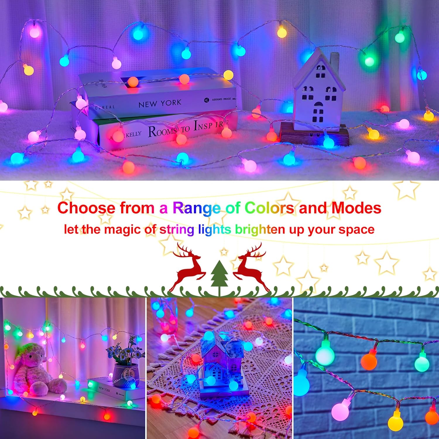 brightown-21ft-60-led-battery-operated-globe-fairy-lights-with-remote-rgb-20-col image 2
