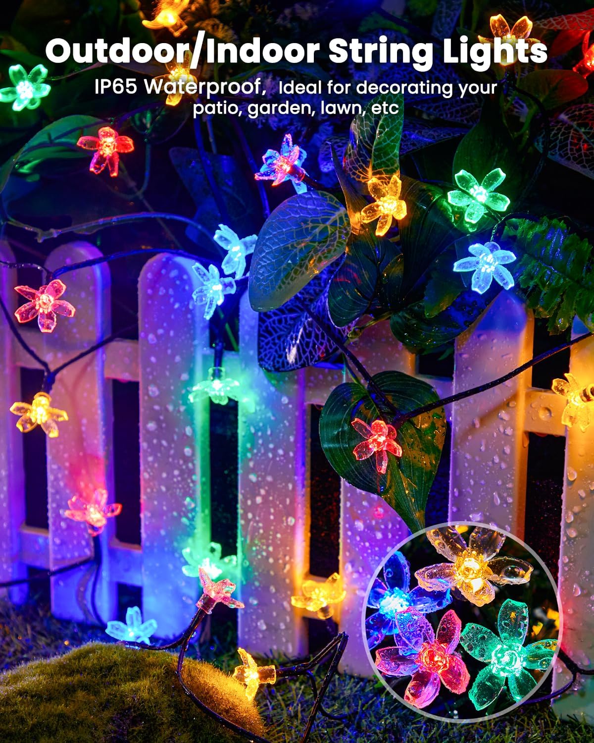 brightown-1-pack-60-led-cherry-blossom-solar-string-lights-for-garden-multicolor image 4