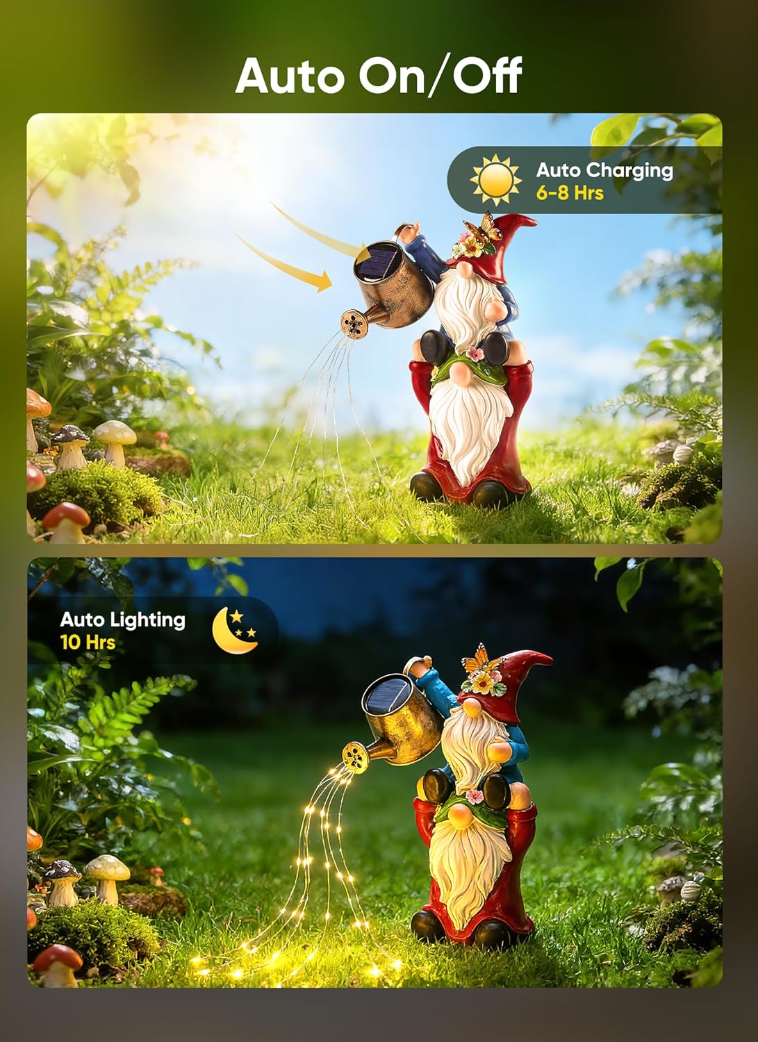 brightown-solar-powered-gnome-statue-with-watering-can-light-for-garden-decor image 3