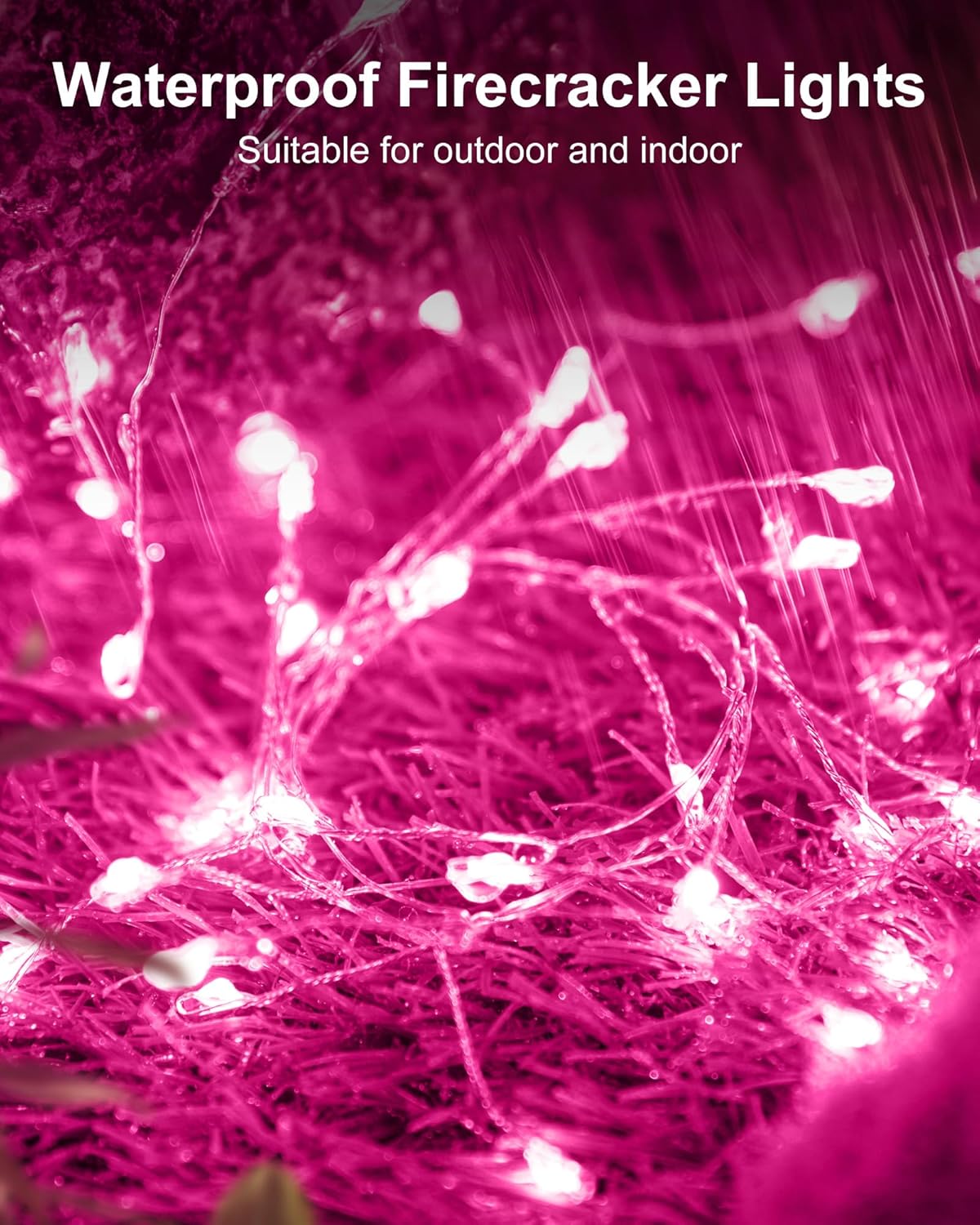 brightown-5ft-60-led-battery-operated-pink-silver-wire-firecracker-fairy-lights- image 3