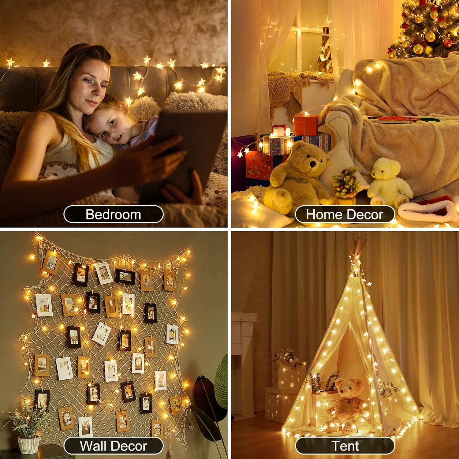 brightown-17ft-50-led-battery-operated-star-string-lights-with-remote-and-timer- image 5