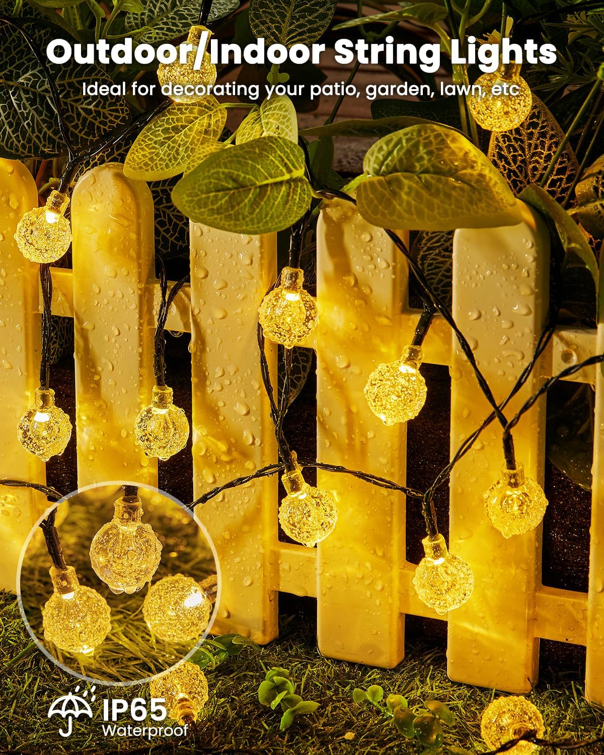 brightown-2-pack-solar-powered-crystal-globe-string-lights-60-led-each-36-5-ft-e image 7