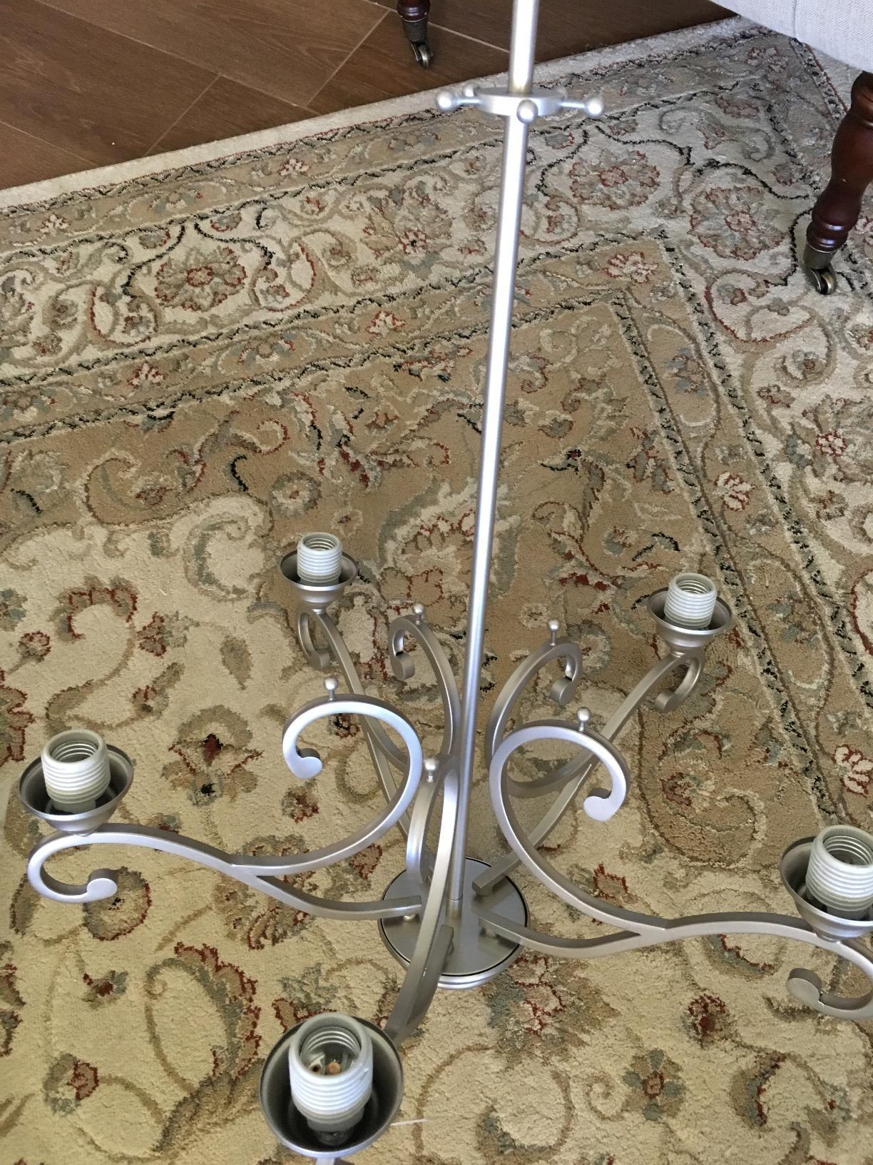 Good chandelier, but one shade arrived chipped