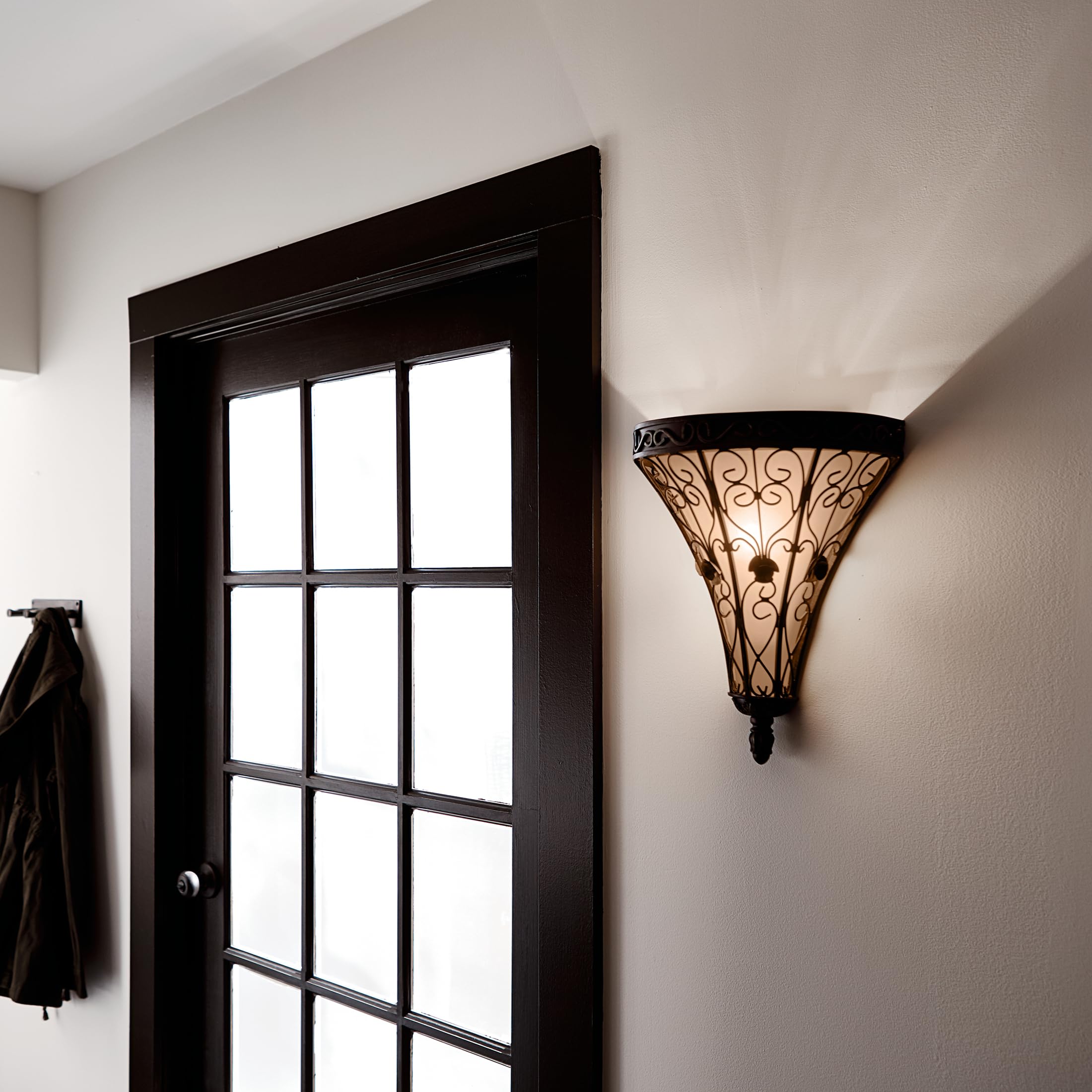 kichler-marchesa-45131trz-14-75-1-light-wall-sconce-terrene-bronze-with-umber-se image 8