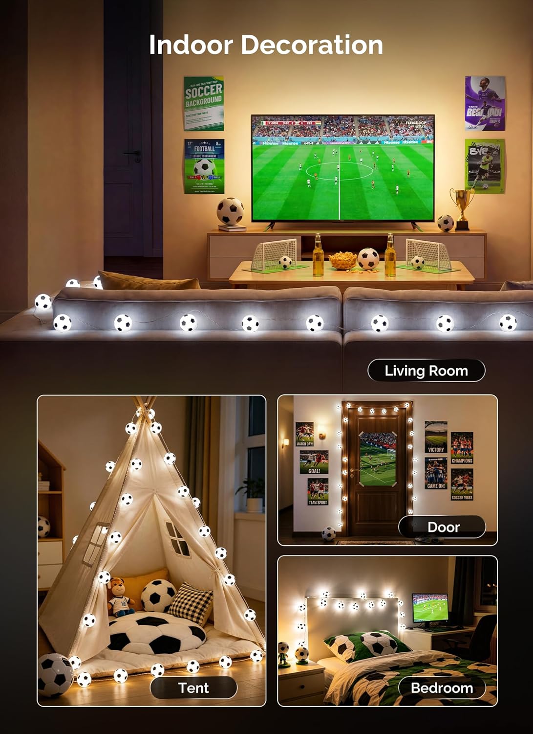 brightown-11ft-battery-operated-20-led-soccer-ball-string-lights-for-sports-fans image 3