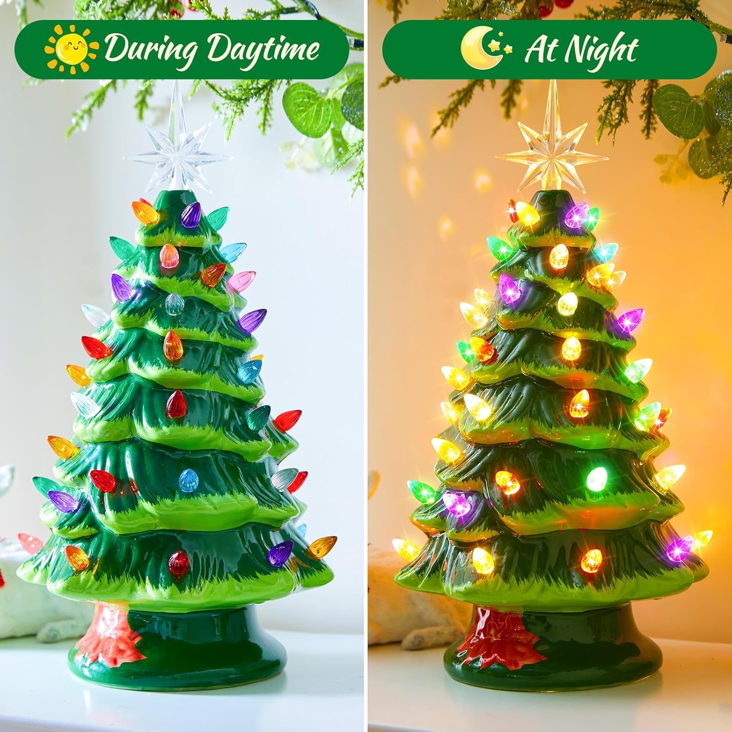 brightown-13-inch-battery-operated-ceramic-christmas-tree-with-multicolored-led- image 4