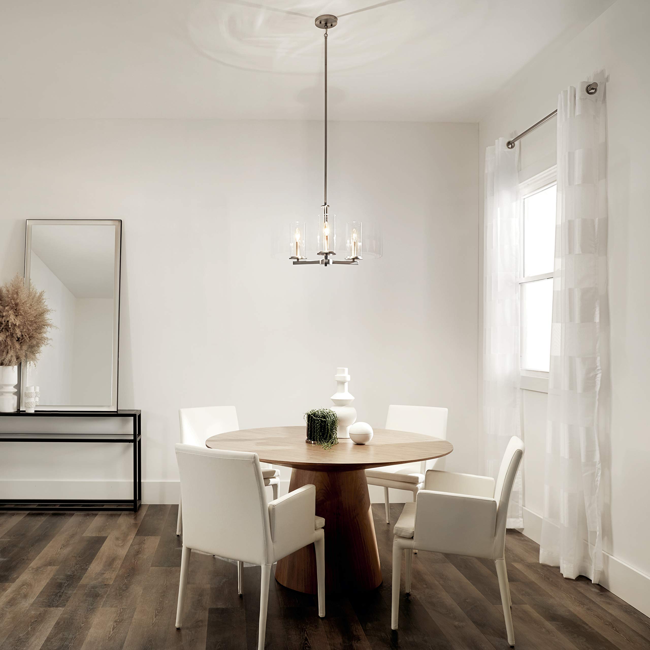 kichler-crosby-43997ni-3-light-convertible-chandelier-brushed-nickel image 8