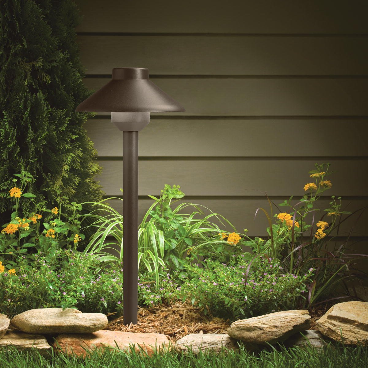 kichler-15821azt-llenita-led-landscape-path-light-architectural-bronze image 2