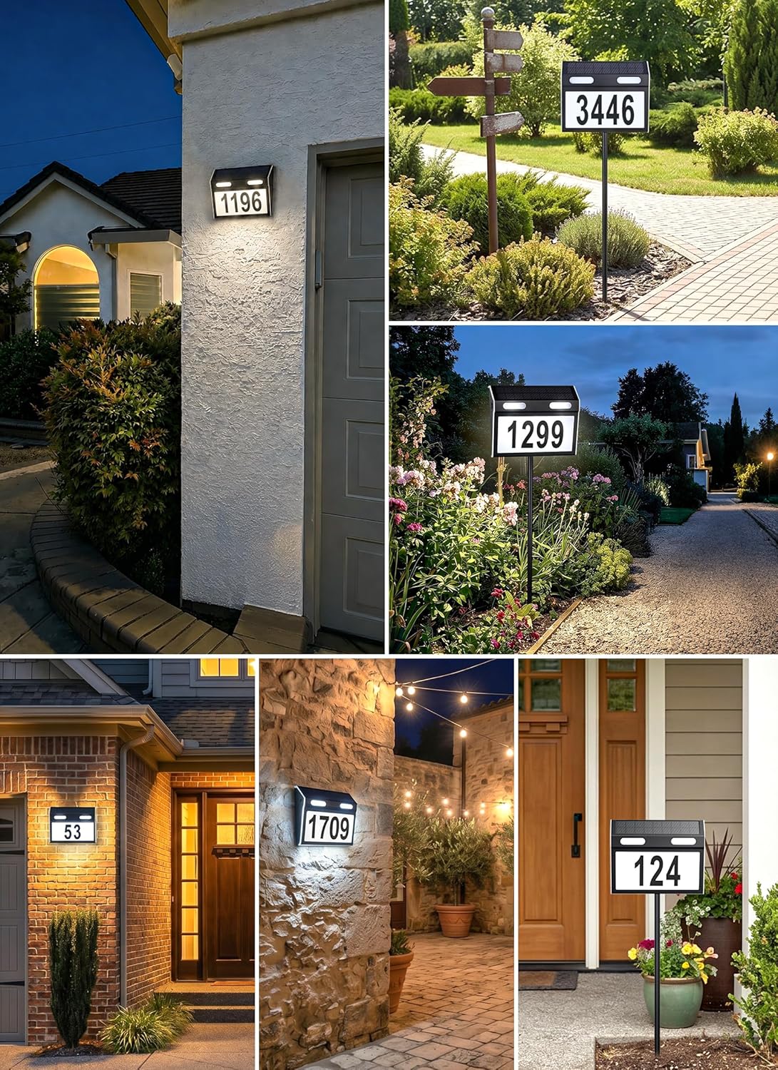 brightown-3-color-solar-powered-address-sign-for-house-number-black-ip65-stainle image 8