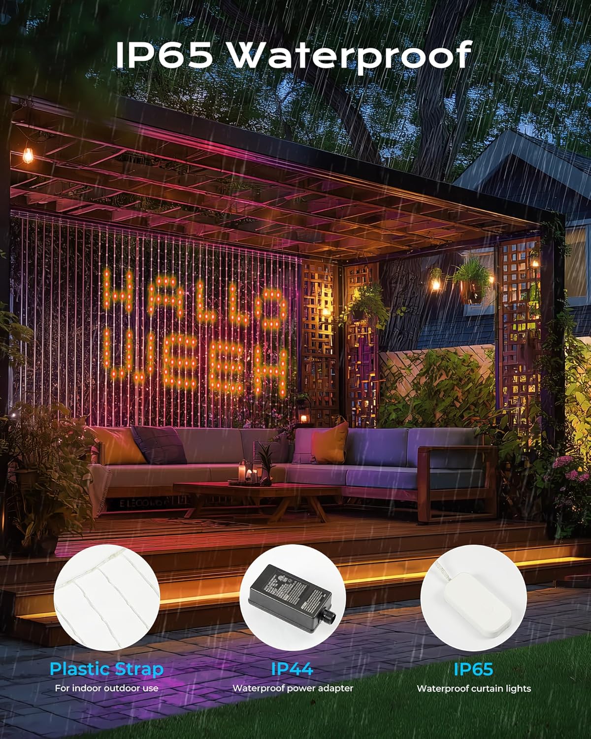 brightown-4-9x6-6ft-plug-in-540-rgbic-led-smart-color-changing-fairy-lights-for- image 7