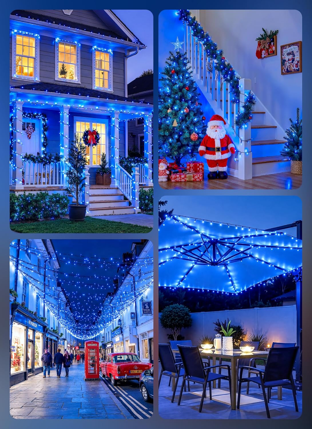 brightown-2-pack-80ft-solar-powered-string-lights-with-8-modes-for-christmas-tre image 7