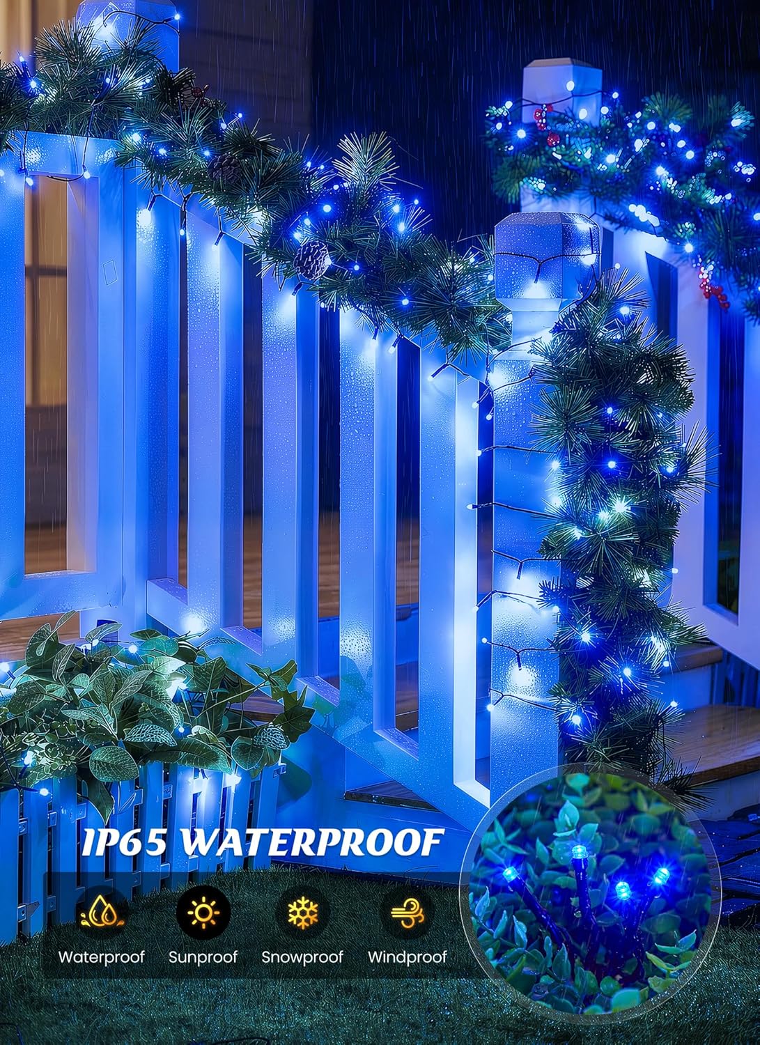 brightown-2-pack-80ft-solar-powered-string-lights-with-8-modes-for-christmas-tre image 4