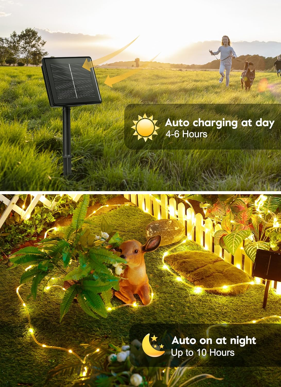 brightown-2-pack-72ft-solar-powered-rope-string-lights-200-led-8-modes-warm-whit image 2