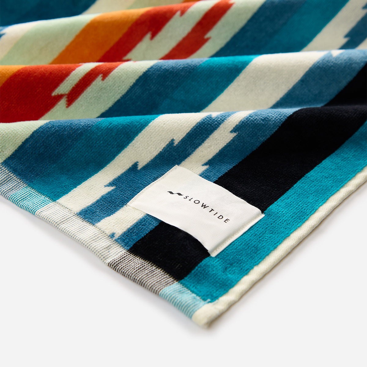 slowtide-duvall-woven-towel-oversized-geometric-beach-towel image 3
