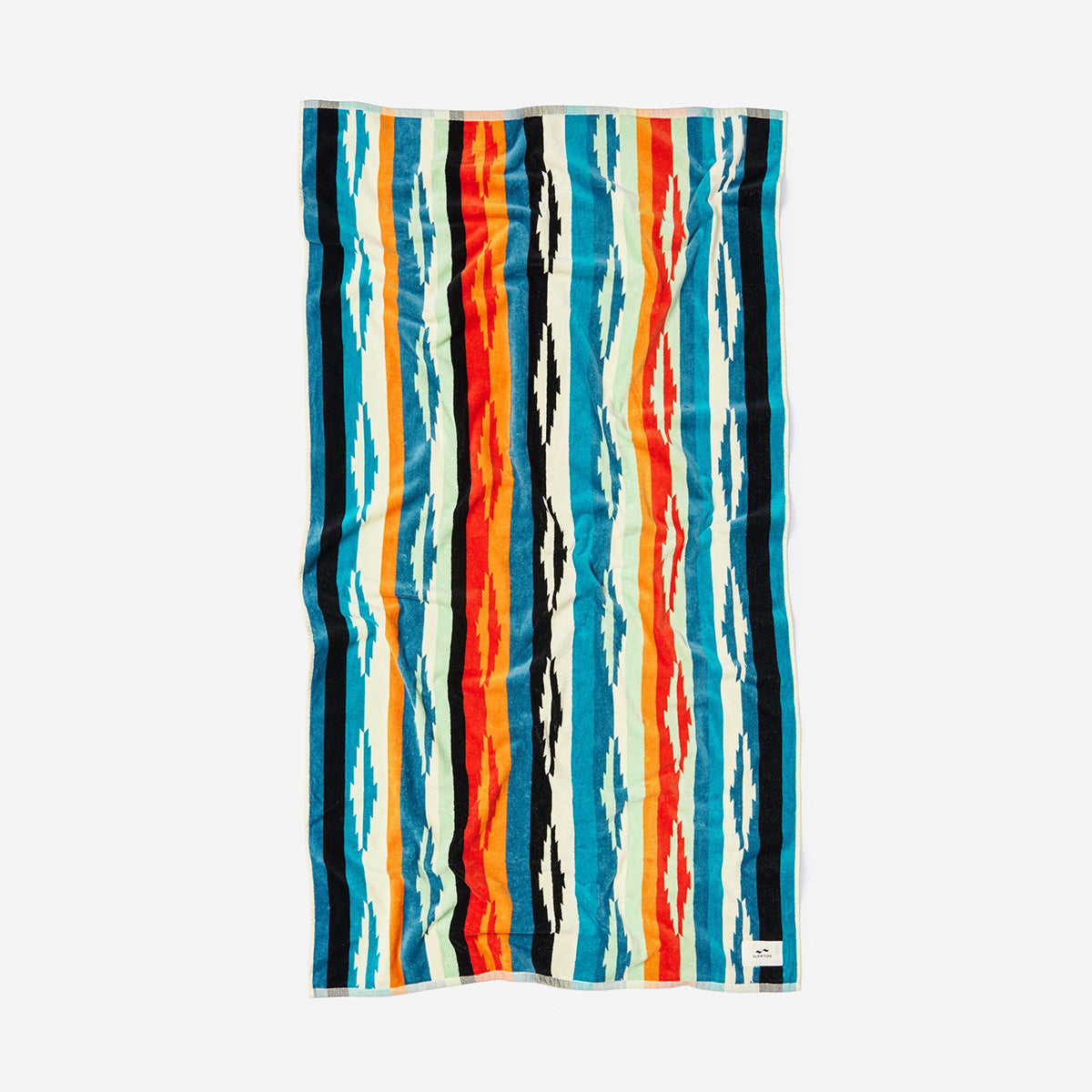 slowtide-duvall-woven-towel-oversized-geometric-beach-towel image 4