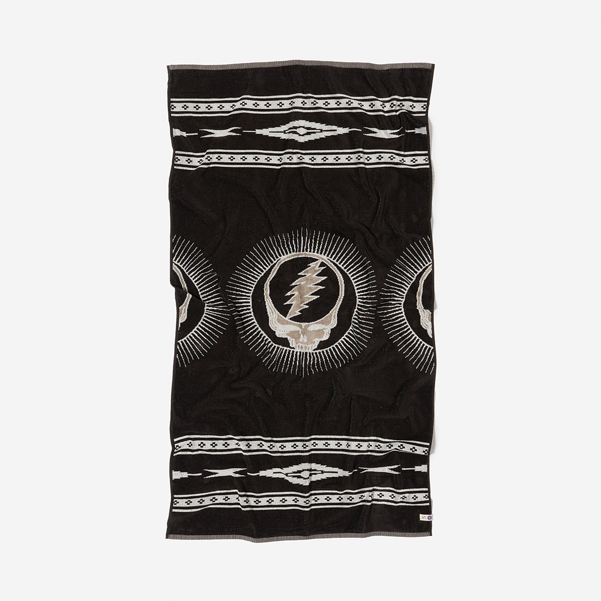 slowtide-fillmore-woven-towel-grateful-dead-x-slowtide image 1