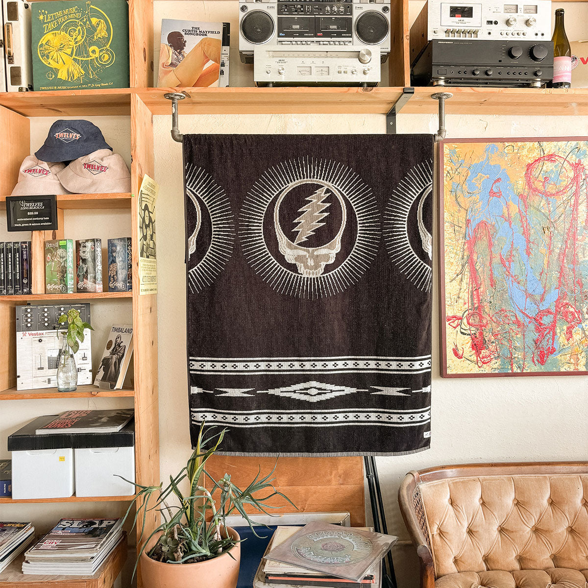 slowtide-fillmore-woven-towel-grateful-dead-x-slowtide image 4