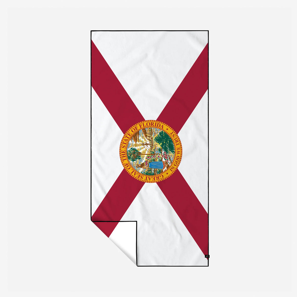 slowtide-florida-flag-performance-quick-dry-travel-towel-lightweight-packable-sa image 1