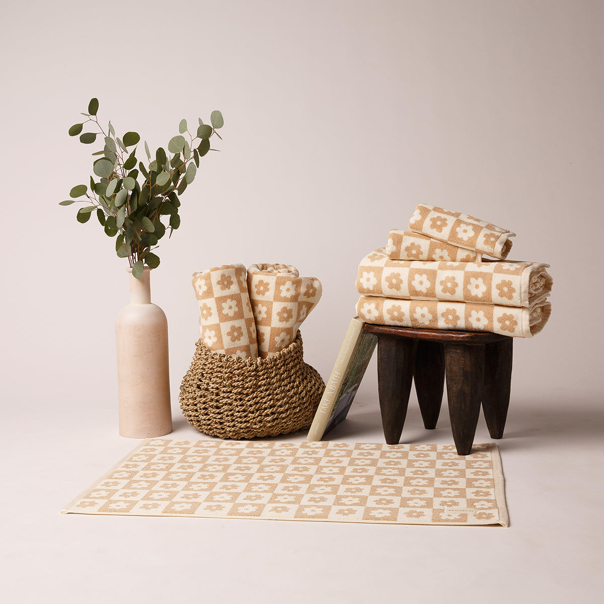 slowtide-gigi-bath-towel-bundle-2-2-sandstone-checkerboard-floral image 7