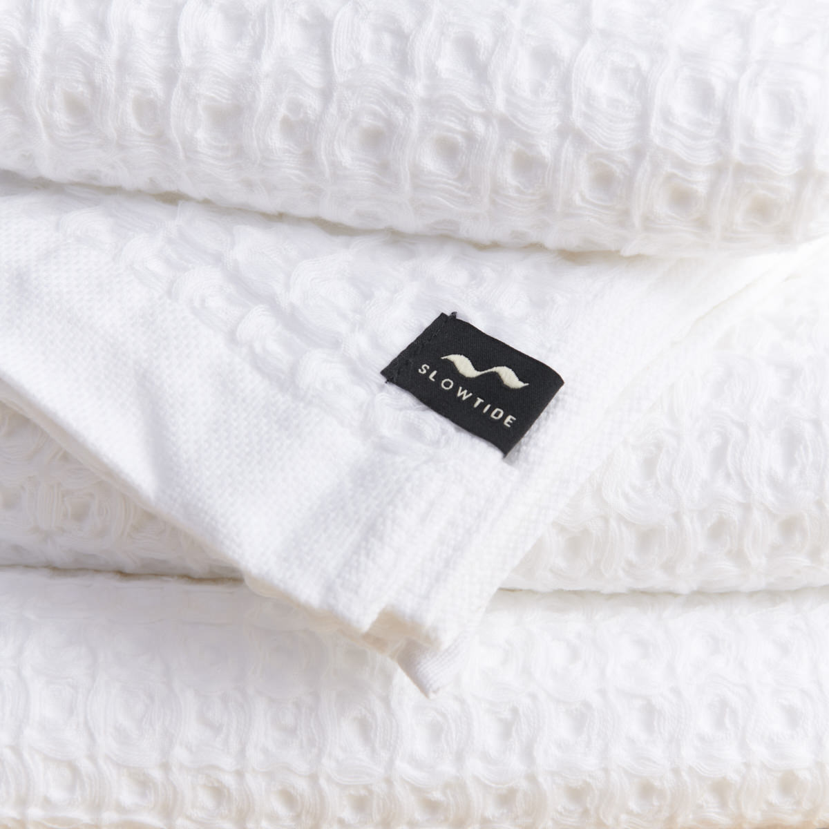 slowtide-guild-waffle-hand-towel-white image 2