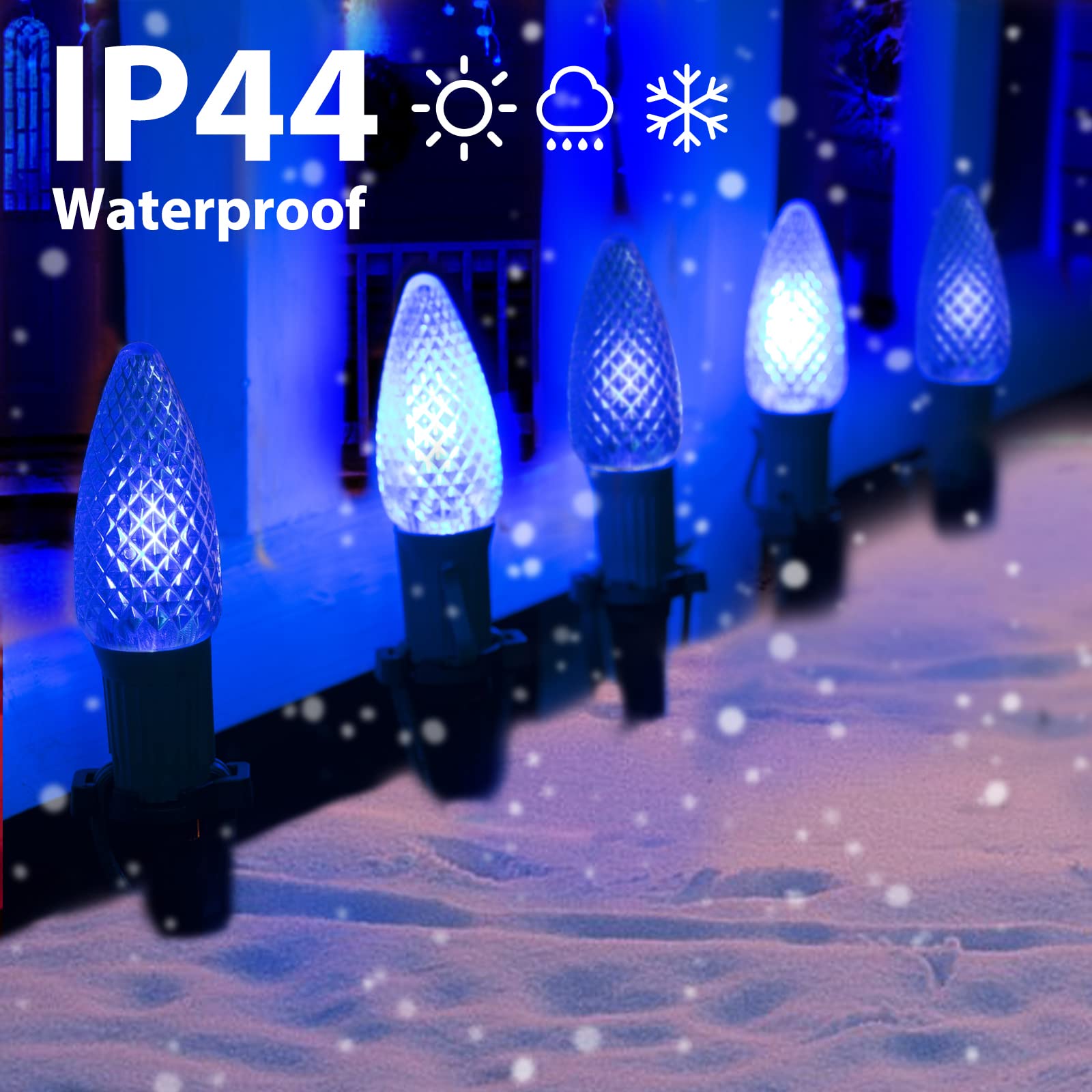 brightown-c9-led-strawberry-string-lights-25-7ft-20-lights-blue-and-white-for-ch image 3