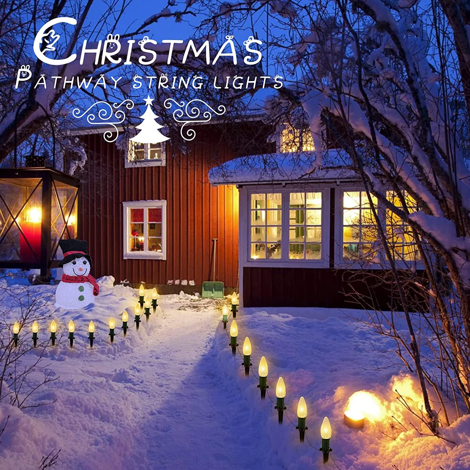 brightown-25-7ft-plug-in-c9-led-strawberry-string-lights-for-christmas-pathway-w image 3