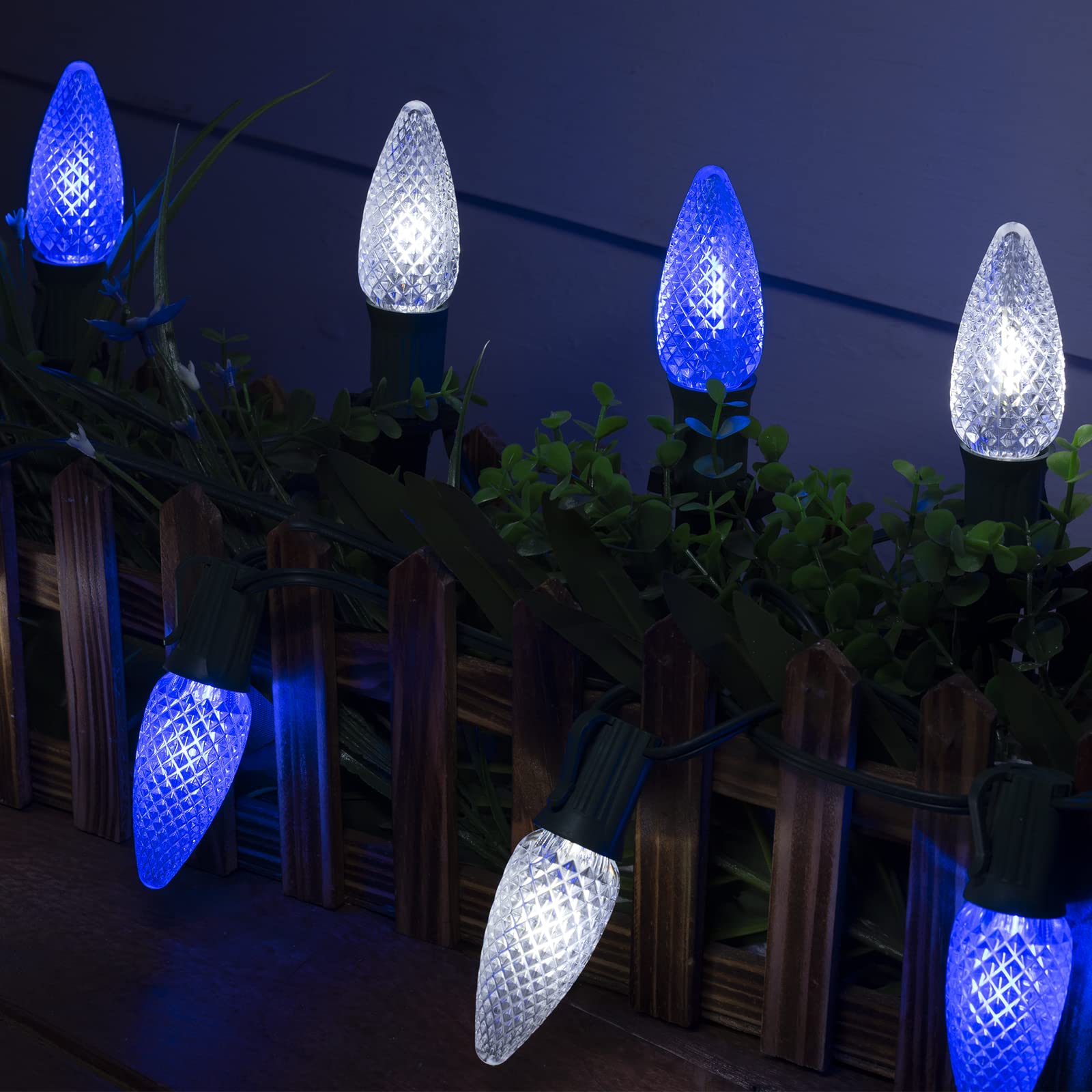 brightown-c9-led-strawberry-string-lights-25-7ft-20-lights-blue-and-white-for-ch image 2