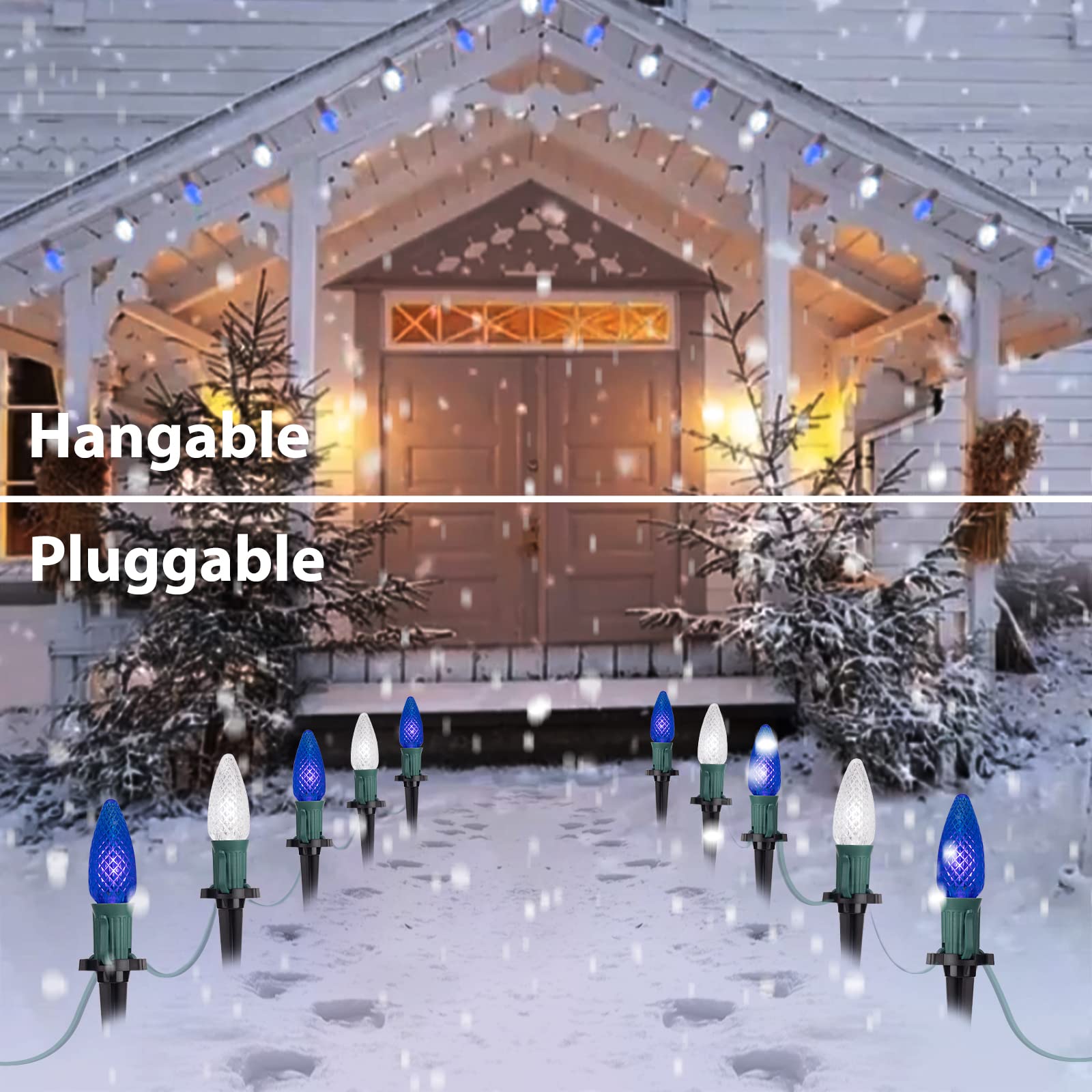 brightown-c9-led-strawberry-string-lights-25-7ft-20-lights-blue-and-white-for-ch image 6