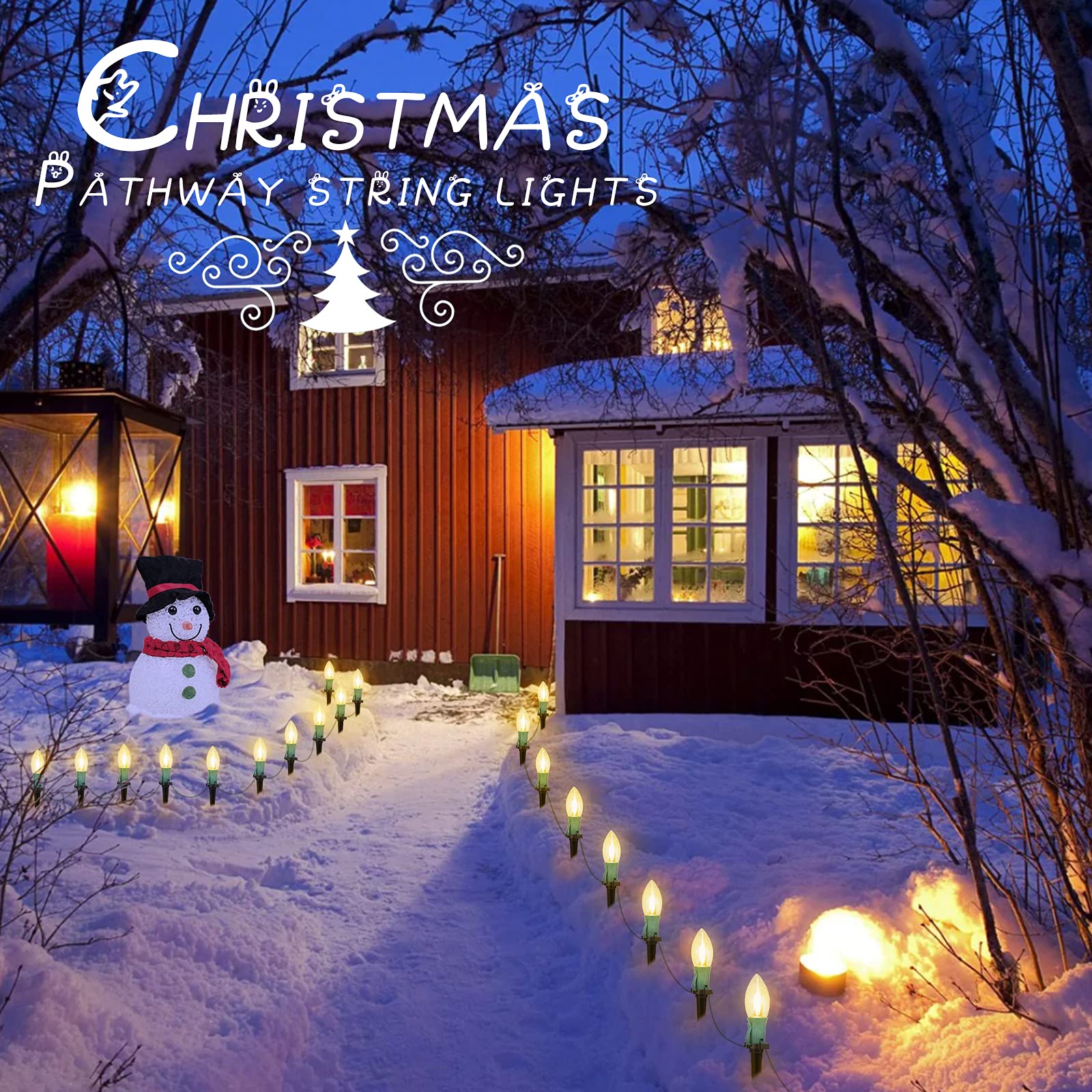 brightown-2-pack-51-4ft-plug-in-c9-led-string-lights-with-40-warm-white-leds-pat image 8