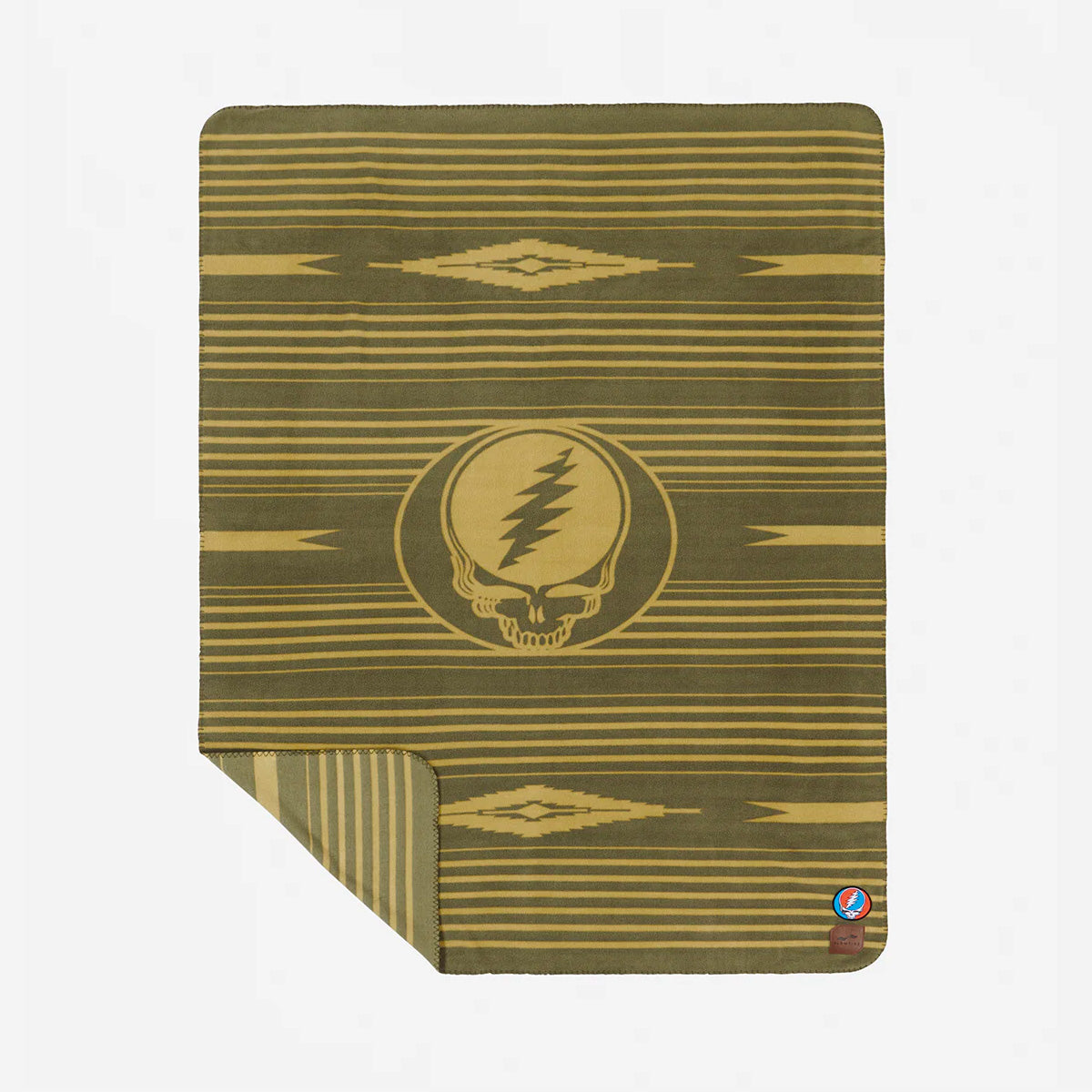 slowtide-jammer-polar-fleece-blanket-grateful-dead-x-slowtide image 1