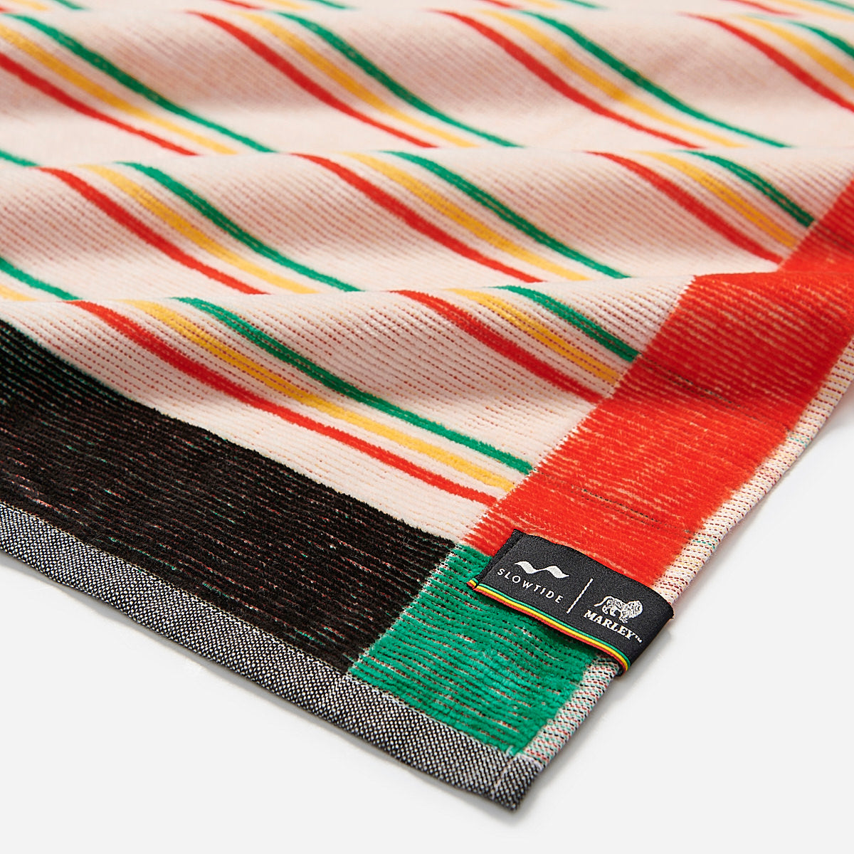 slowtide-jammin-premium-woven-towel-bob-marley-x-slowtide-500-gsm-oversized-beac image 8