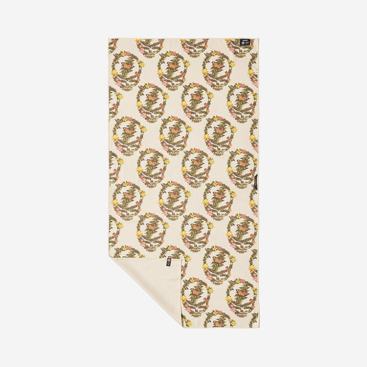 slowtide-lets-grow-together-performance-quick-dry-towel-cream-grateful-dead-coll image 4