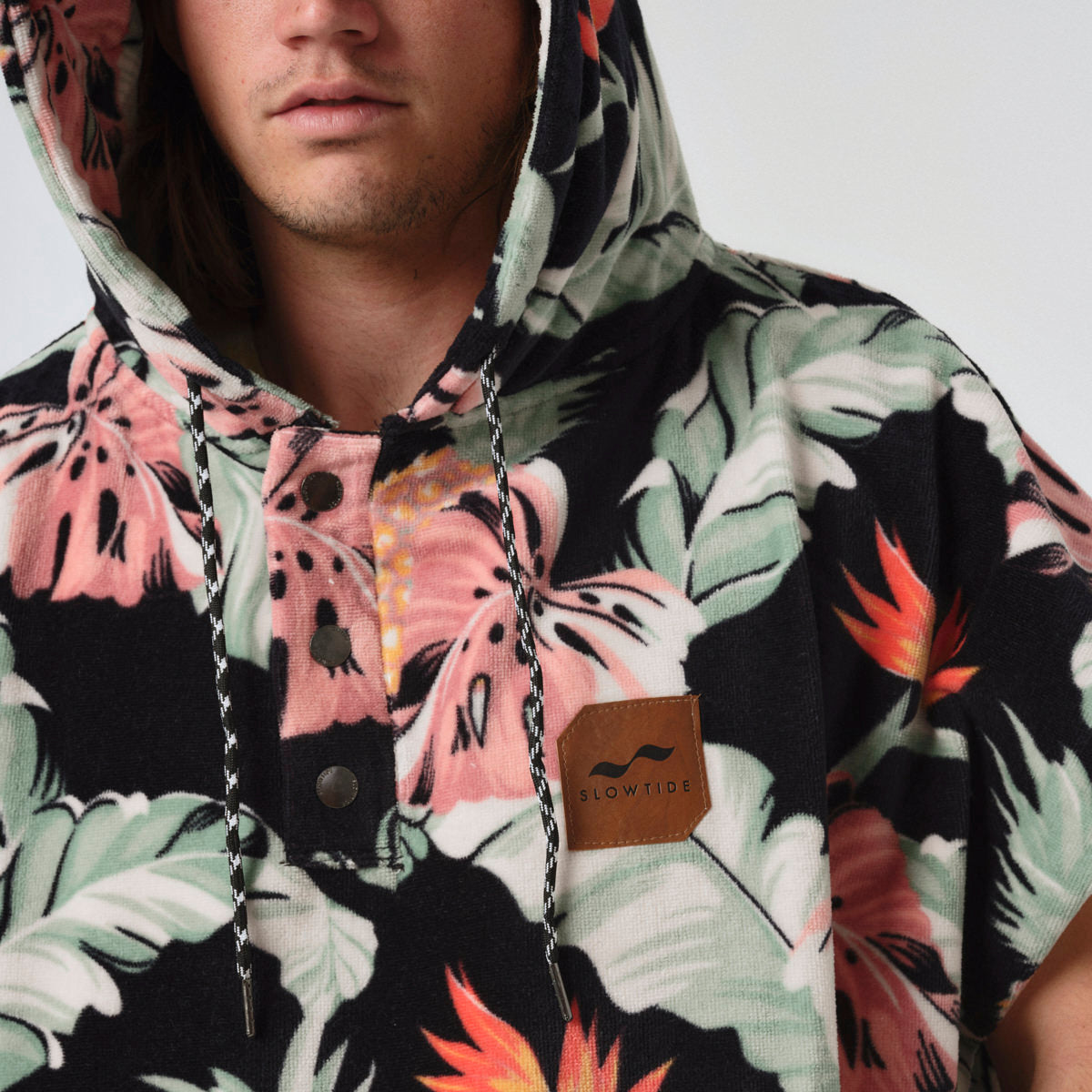 slowtide-makai-changing-poncho-l-xl-extra-large-cotton-poncho image 3