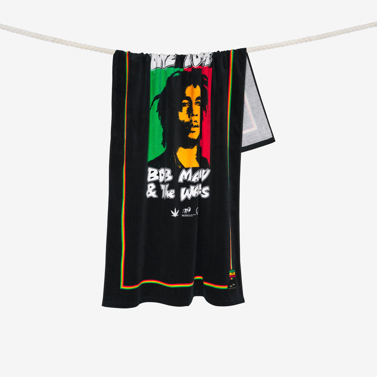 slowtide-one-love-beach-towel-bob-marley-x-slowtide image 7
