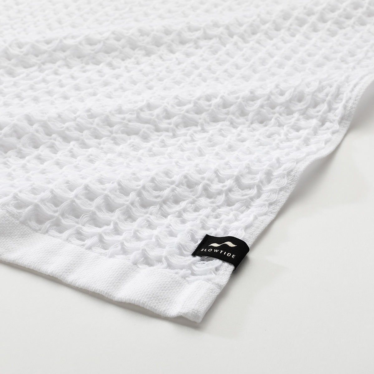 slowtide-guild-waffle-hand-towel-white image 5