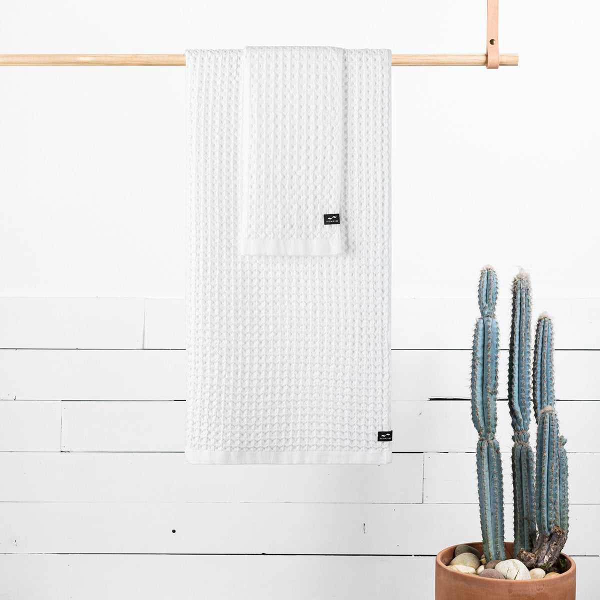 slowtide-guild-waffle-hand-towel-white image 6