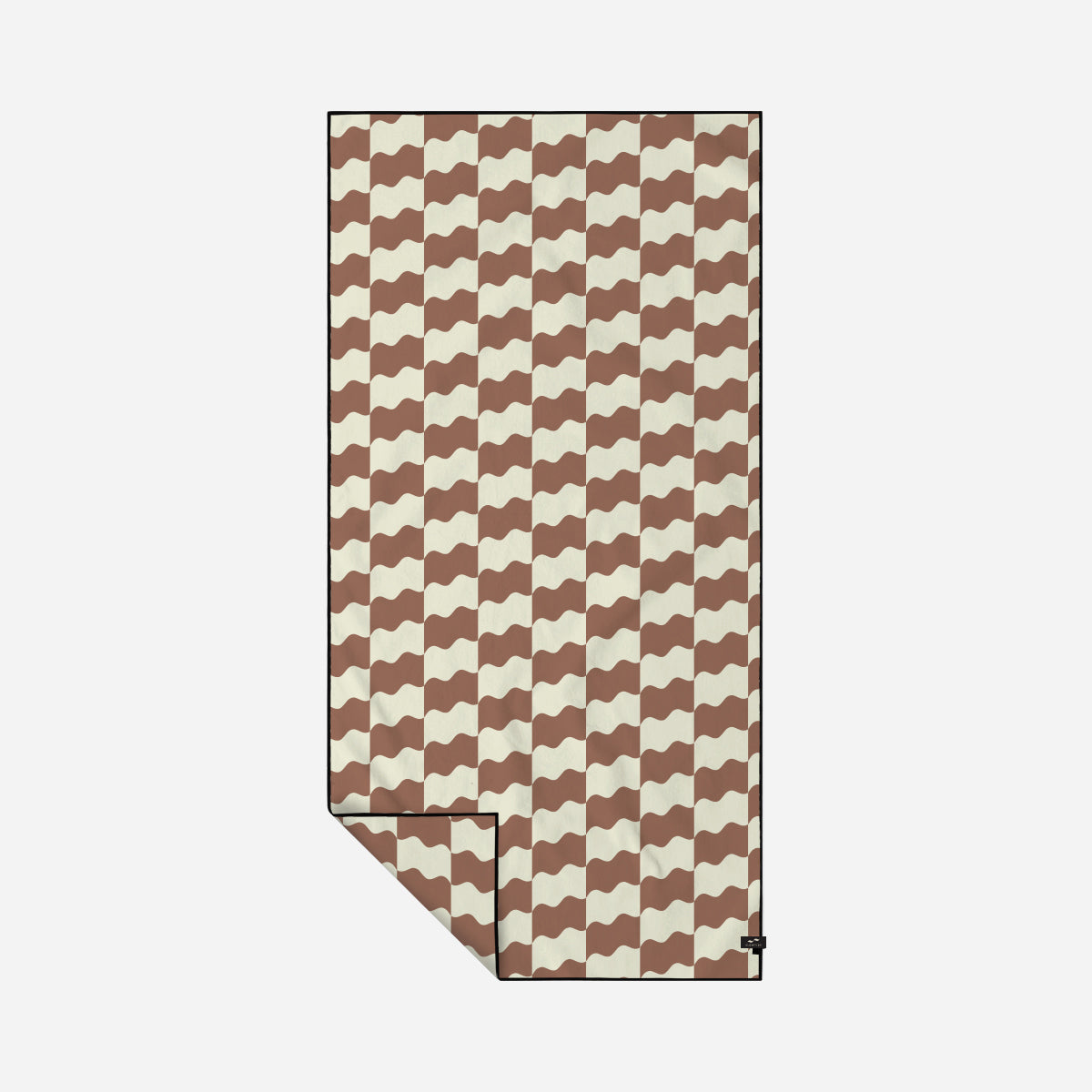 slowtide-checker-performance-quick-dry-travel-towel-mousse image 1