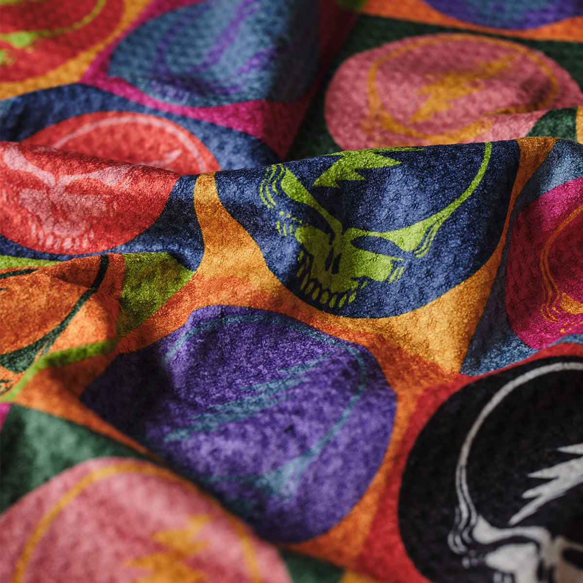 slowtide-steal-your-face-quick-dry-kitchen-towel-grateful-dead-x-slowtide image 3