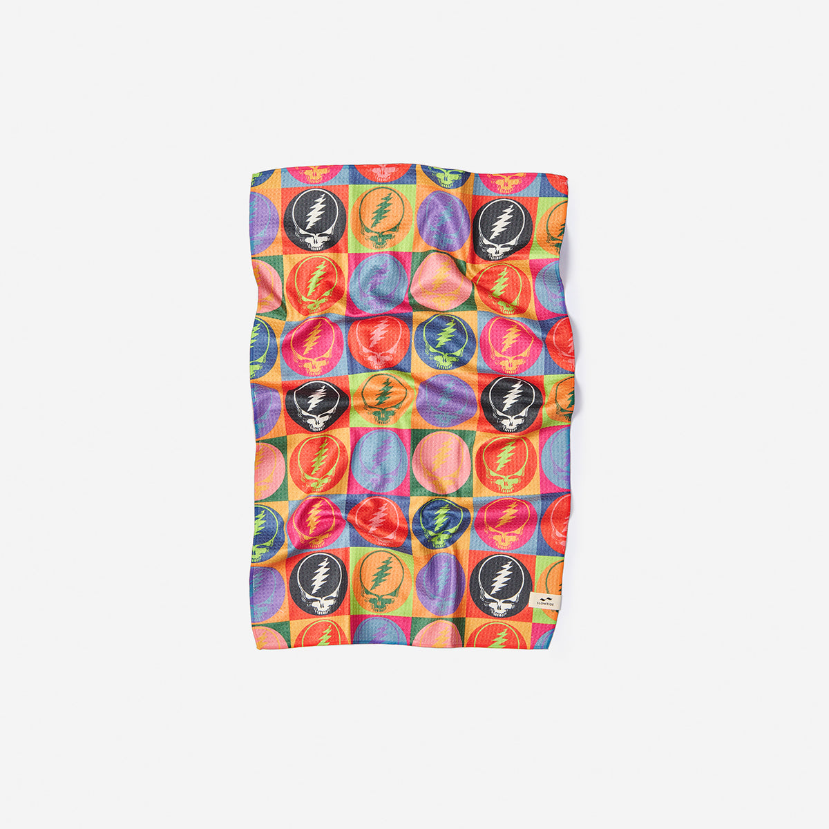 slowtide-steal-your-face-quick-dry-kitchen-towel-grateful-dead-x-slowtide image 1