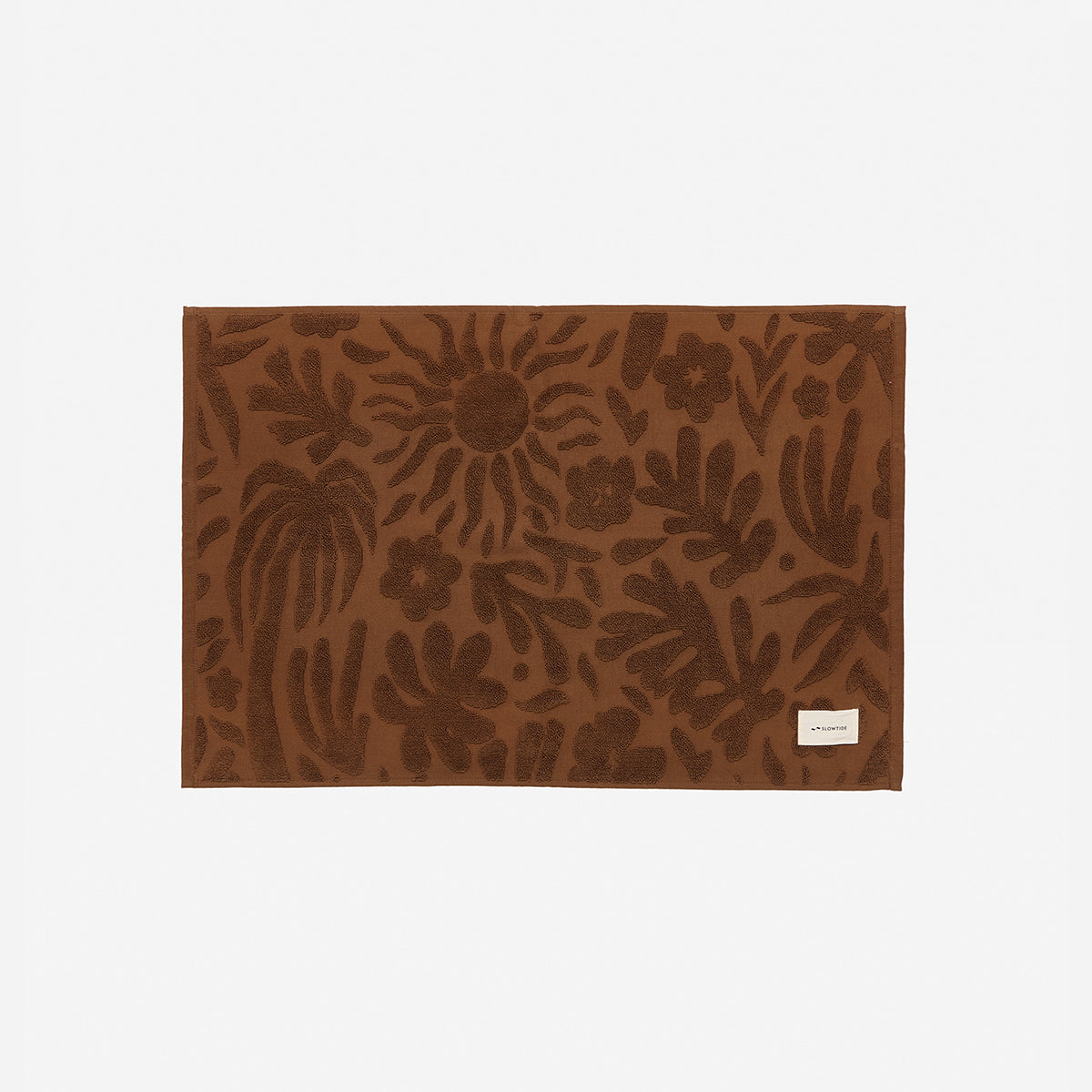 slowtide-sunny-sculpted-bath-mat-toast image 1