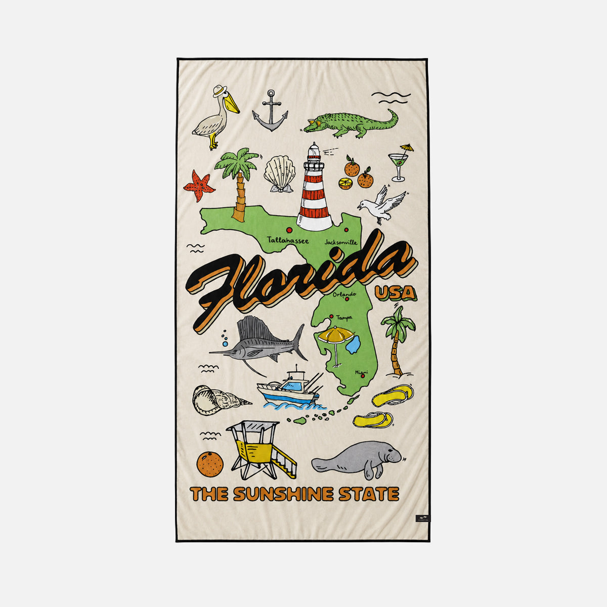slowtide-sunshine-performance-quick-dry-towel image 1