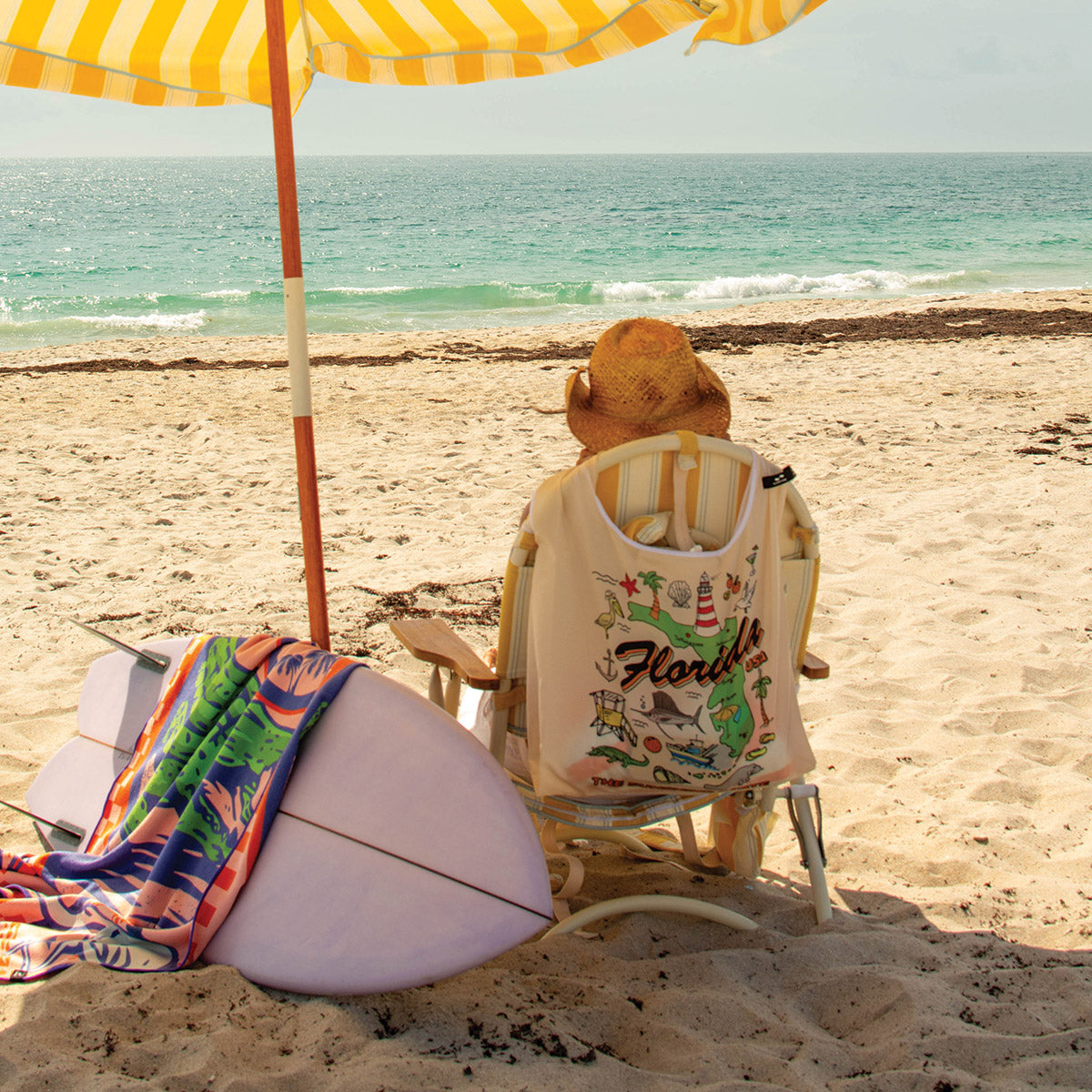 slowtide-sunshine-reusable-tote-bag image 3