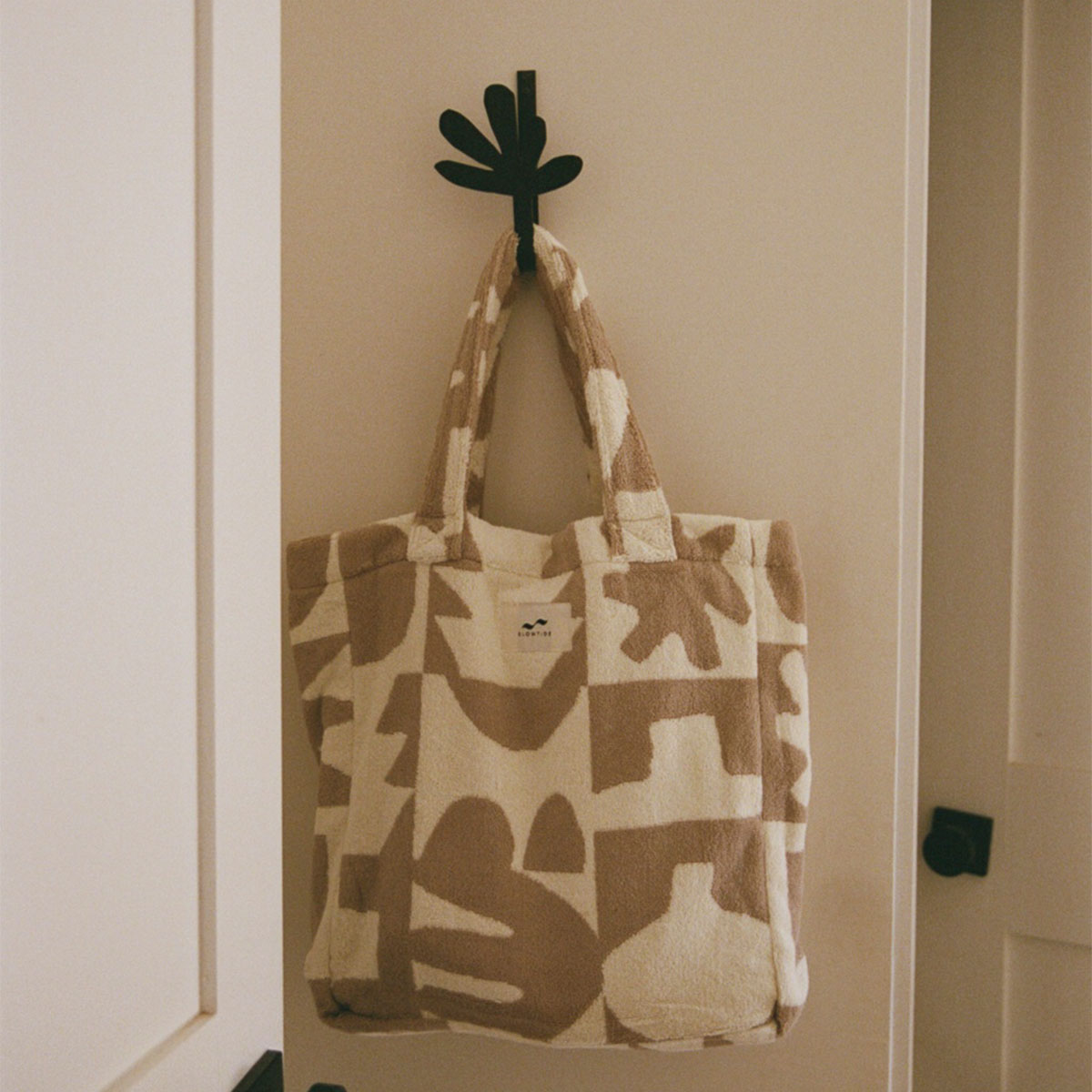 slowtide-upton-terry-tote-cement-upton-home-x-slowtide image 2