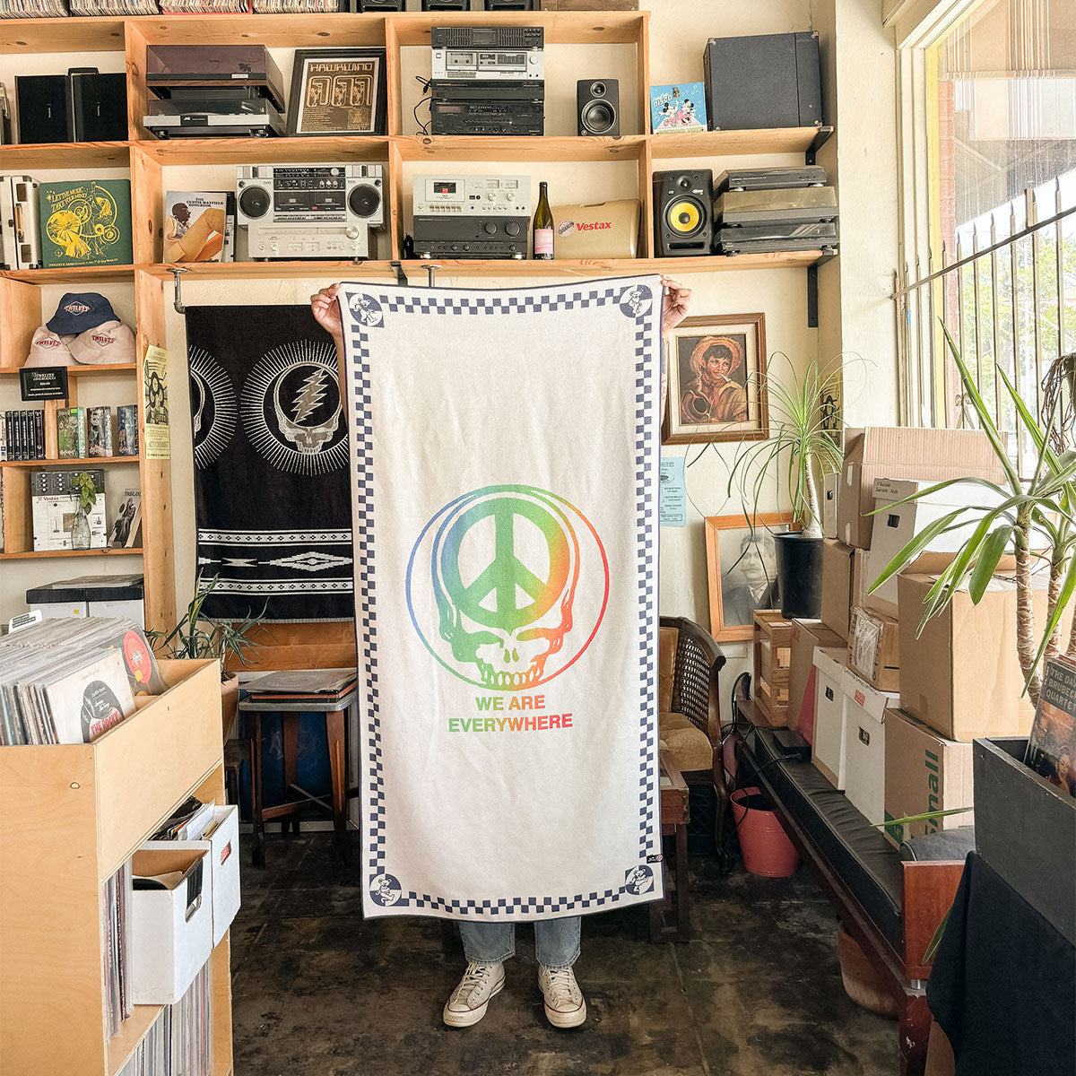 slowtide-grateful-dead-x-slowtide-we-are-everywhere-performance-quick-dry-towel image 2