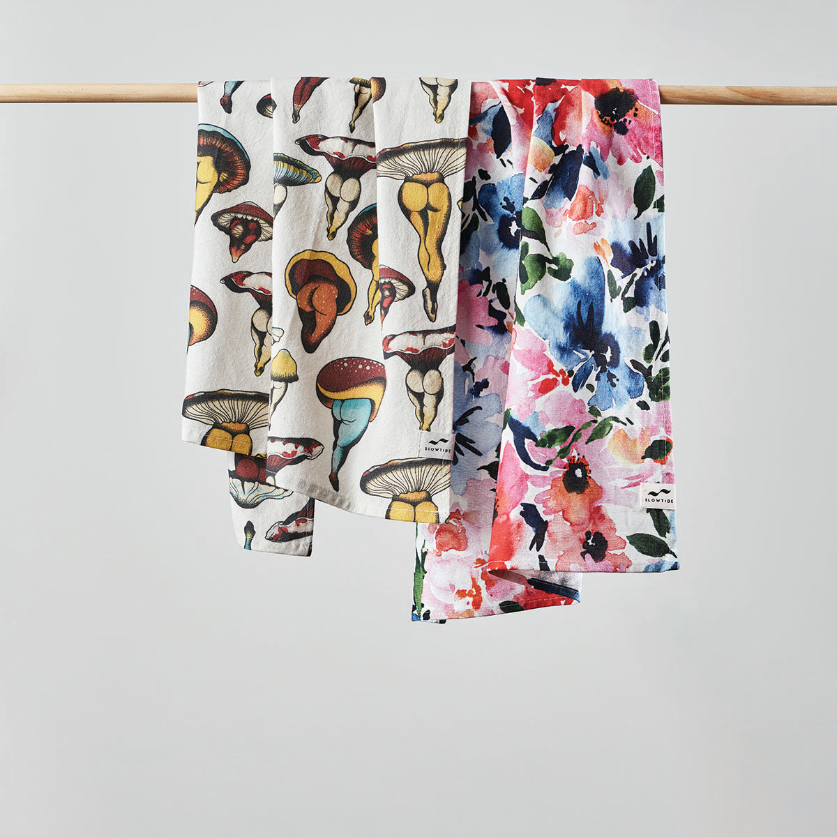slowtide-jade-cotton-kitchen-towel image 4